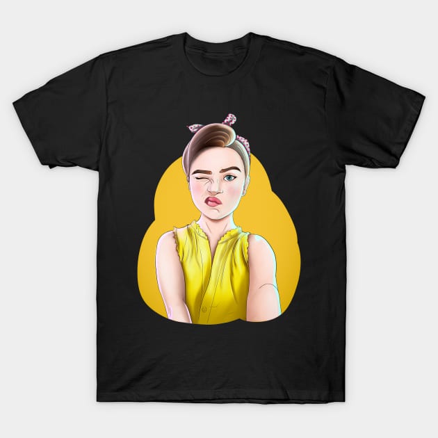 pin up girl T-Shirt by ByDesign